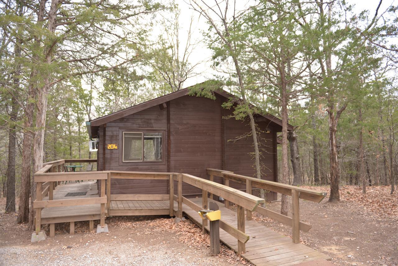 Willow Spring Lake Texoma Camping Resort Cabin 4 מראה חיצוני תמונה